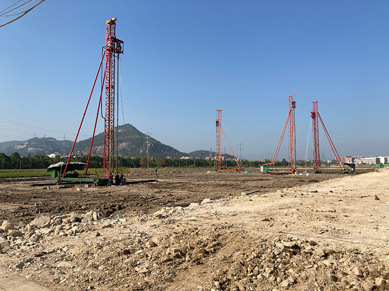 长杰科技项目实施工地